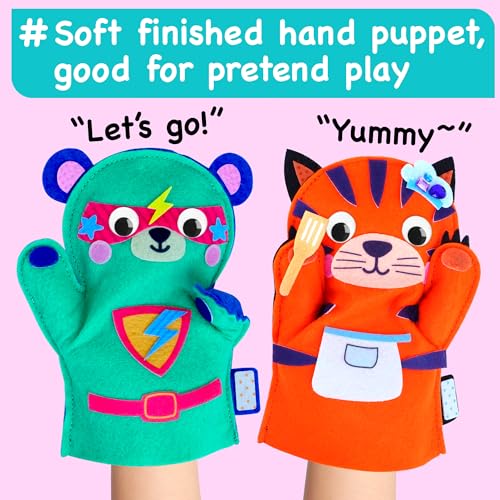 EZCRA Unicorn Hand Puppet Making Kit - 8 DIY Projects