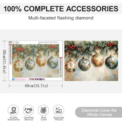Christmas Diamond Art Kits for Adults, Diamond Painting Kits for Beginner - color: DP05656