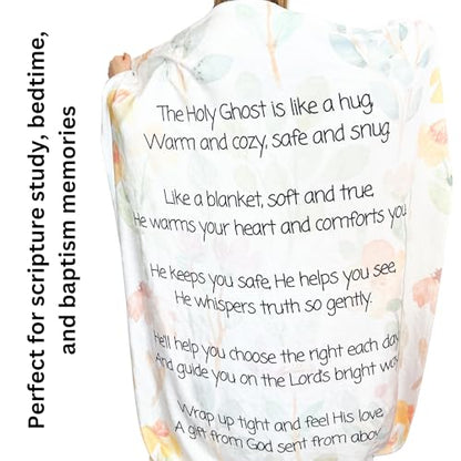 Holy Ghost Baptism Blanket | 50x60 Sherpa Throw