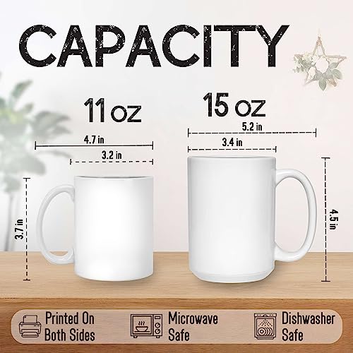 Christian Mug With Customized Name, Bible And Dove Design Ceramic Cup, Custom Christian Keepsake Mug 11oz 15oz, Personalized Christian Faith Coffee Cup, Gift For Family Member - color: HOA-624-2170-PRAY MORE WORRY LESS MUG