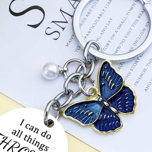 Christian Gifts for Women Inspirational Religious Keychain for Teen Girls