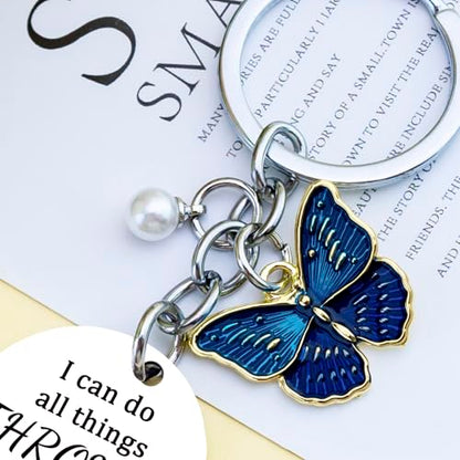 Christian Gifts for Women Inspirational Religious Keychain for Teen Girls