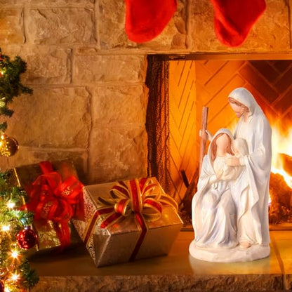 10" Nativity Scene Set Holy Family Ornament Statue Resin Figurine