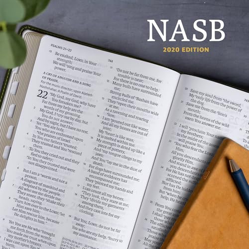 NASB Study Bible, Black Genuine Leather, Indexed, Full-Color, Red Letter, Study Notes and Commentary, Illustrations, Book Introductions, Articles, Word Studies, Outlines, Timelines, Maps