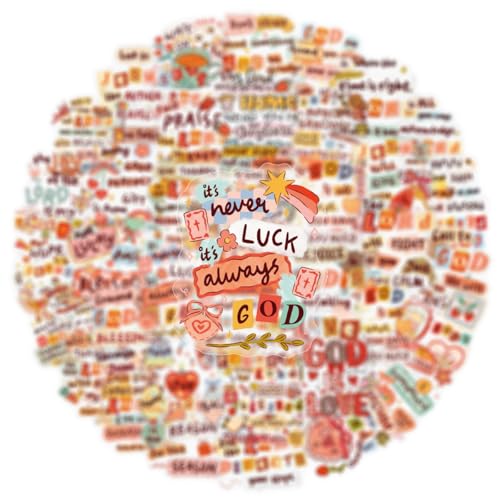 50 Pcs Christian Bible Verse Stickers, Inspirational Faith Quote PET Stickers, Waterproof Clear Vinyl Stickers for Journals, Planners, Scrapbooking, Religious Gifts (Christian Bible) - color: Christian Bible