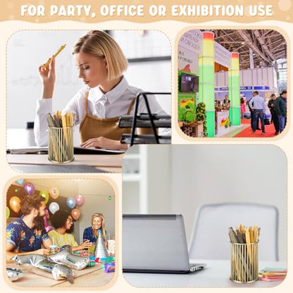 100 Pcs Ballpoint Gel Pens Bulk Retractable, Brown Series - style: Brown Series