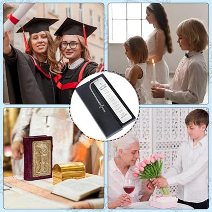 Metal Christian Bookmarks Gifts - Inspirational Bible Verse Bookmarks Gift for Book Lovers Religious Book Mark for Women Friends Birthday Baptism First Communion Graduation Retirement Gifts - style: Bible