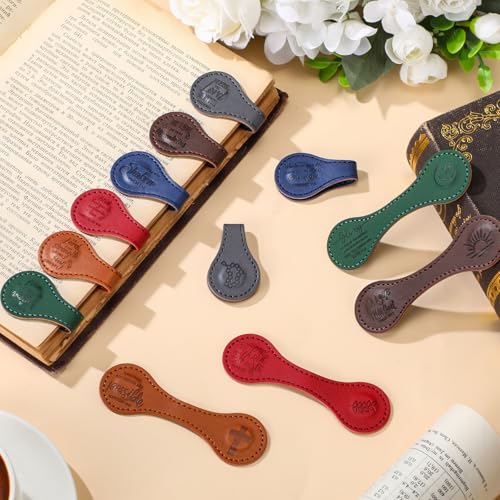 Sinload 24 Pcs Magnetic Leather Bible Bookmarks Bulk Pastor Gifts, Classic - style: Classic