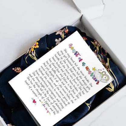 Heartfelt Encouragement Card for Her, Affirmation Card, Thinking of You Card, Support Card, Positive Card, Never Give Up Card, Get Well Soon Card, Heart of a Warrior Card - color: #98