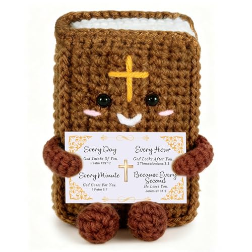 Positive Handmade Bible Crochet, Confirmation Gifts for Teens Girls Boys - style: Every Day