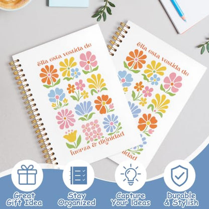 Regalos Cristianos Para Mujer Spanish Notebook Journal, 5.5x8.3 - color: white-Regalos Cristianos
