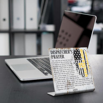 Appreciation Dispatcher Gifts, Dispatcher's Prayer Gifts for Dispatcher, Retirement Prayer Gifts for Dispatchers, Birthday Christmas Gifts for Dispatcher, Dispatcher Desk Decor Sign XLK499 - style: Dispatcher's Prayer