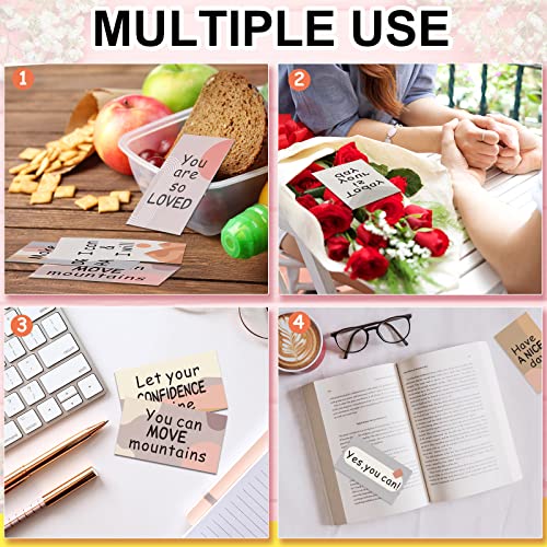 Outus 120 Pcs Motivational Encouragement Inspirational Card Boho Rainbow - style: Boho Style