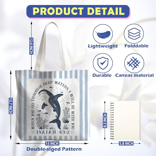Christian Tote Bag - color: Whale Shark