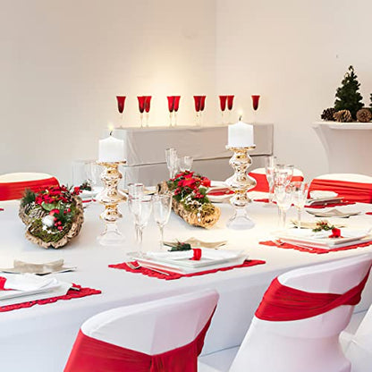 White Votive Candles, 20 Packs Unscented Wax Candles for Wedding, Party & Home (15 Hour), 1.5''D x 2.25''H - color: White