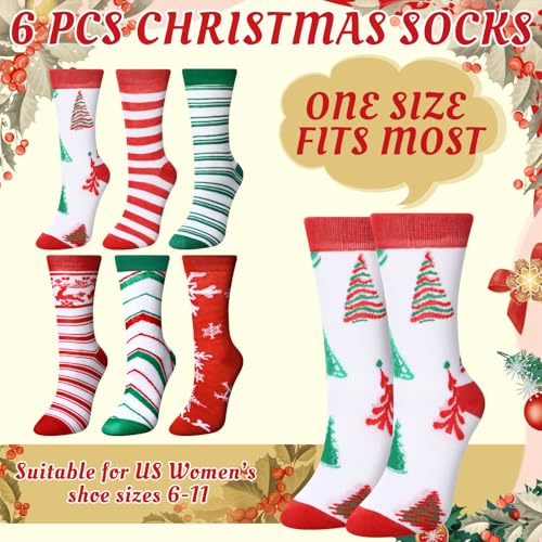 Funnymoom 24 Pcs Christmas Gifts Set Include 24 oz Merry Christmas Plastic Tumbler Cup with Lids and Straw Makeup Cosmetic Bag Crew Sock Keychain for Xmas Party Favors Winter Friendmas Gifts - style: Merry Christmas