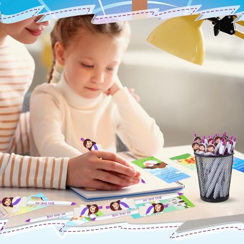 48 Pcs Jesus Pens Bulk Christian Gift for Kid Sunday School Prize - style: Retro Style