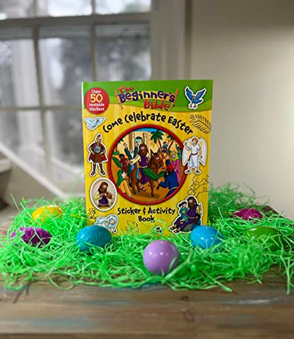 The Beginner's Bible Come Celebrate Easter Sticker and Activity Book