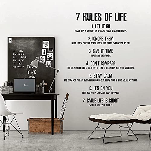 Inspirational Quotes Decals Large Removable Motivational Vinyl Wall Sticker