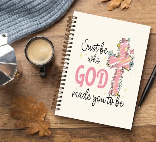Dejfel God Pink Notebook Journal,Christian Gift for Women Girls - color: 001god