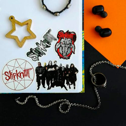 50Pcs American Nu Metal Band & Adult Stickers, Metal Band Stickers, Strong Adhesive & Waterproof Decals for Laptop and Skateboards, Gifts for Women & Men - color: Band Stickers