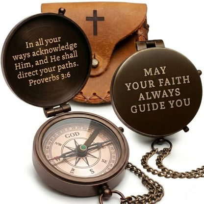 Baptism Gifts for Boys – Confirmation & First Communion Compass Gift