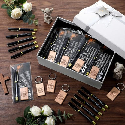Chiisong 18 Sets Man of God Christian Gift Bulk for Men, Rectangle - style: Rectangle
