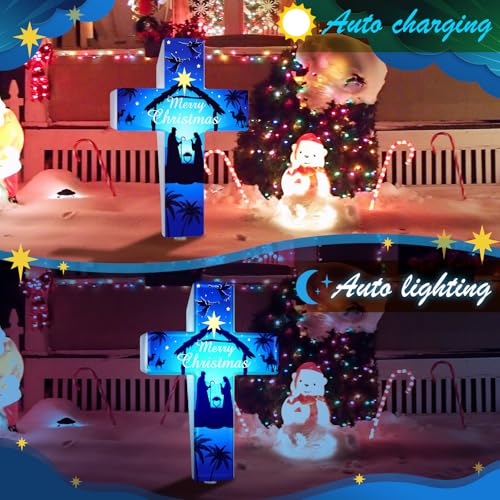 Yousoontic Christmas Solar Stake, Merry Christmas - style: Merry Christmas