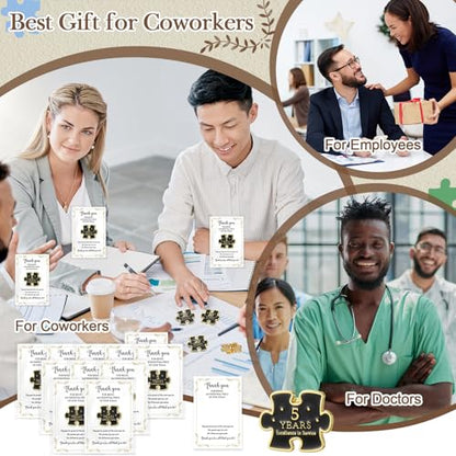 20 Set Year of Service Pin Employee Appreciation Gifts Bulk - style: 5 Year