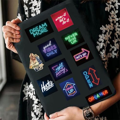 50PCS Motivational Quote Stickers, Inspirational Scrapbook Stickers - style: Contemporary
