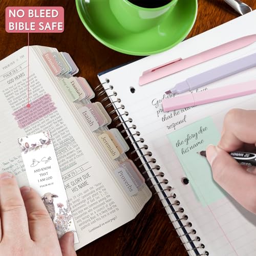 XKDOUS Bible Study Supplies, Bible Journaling Kit with Highlighters, Color - color: Color