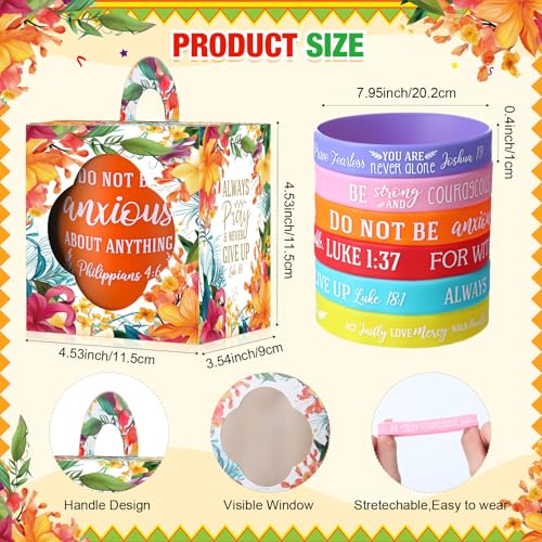 Patelai 18 Pcs 17 oz Christian Coffee Mugs for Woman with Lid Straw Include 6 Religious Bible Verse Tumbler Silicone Bracelet for Spanish Friend Men Women Christmas Halloween Party Favor(Bright) - style: Bright