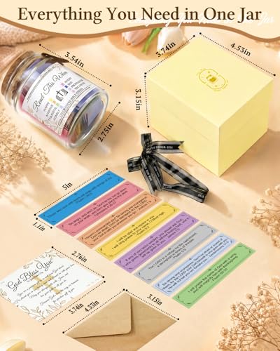 2026 New Christian Gifts for Women Men - 8 Emotion Bible Verse Jars - color: Bible Verse Jars for Everyone