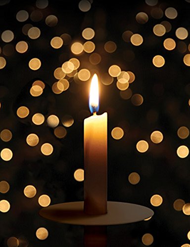 Church Service Ceremony Vigil Devotional Unscented 1/2 x 4 1/4" White Candle with Drip Protector - 50 per Box