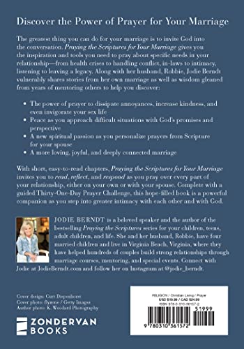 Praying the Scriptures for Your Marriage: Trusting God with Your Most Important Relationship