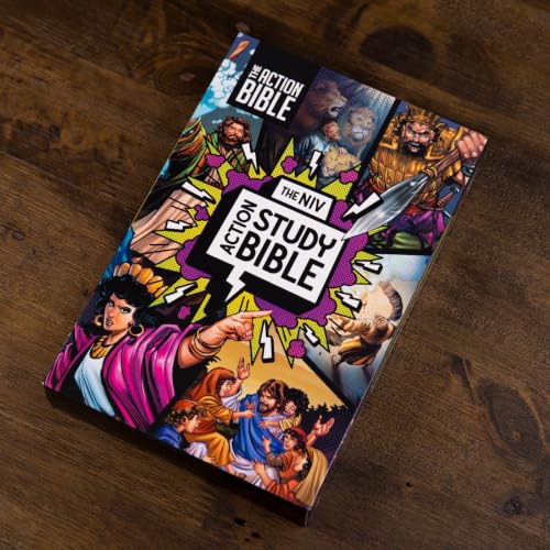 The NIV Action Study Bible, Hardcover, Full Color (Action Bible Series)