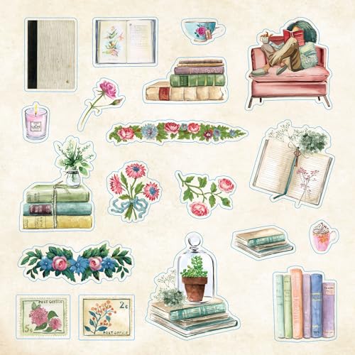 Bibliophilia Ephemera Sticker Book (over 780 stickers)