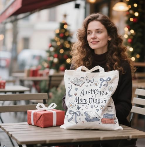 Book Canvas Bag, Read Tote Bag, Inspirational Canvas Bag. - color: White Read Inspirational-02