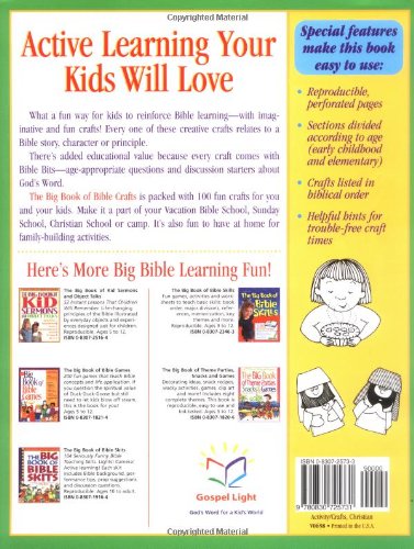 The Big Book of Bible Crafts: 100 Bible-Teaching Crafts Using Economical, Easy-to-Find Supplies!