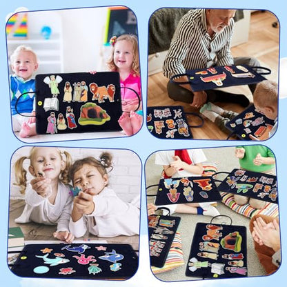 Windkream 12 Set Felt Story Pieces Flannel Board Preschool,Bible - style: Bible