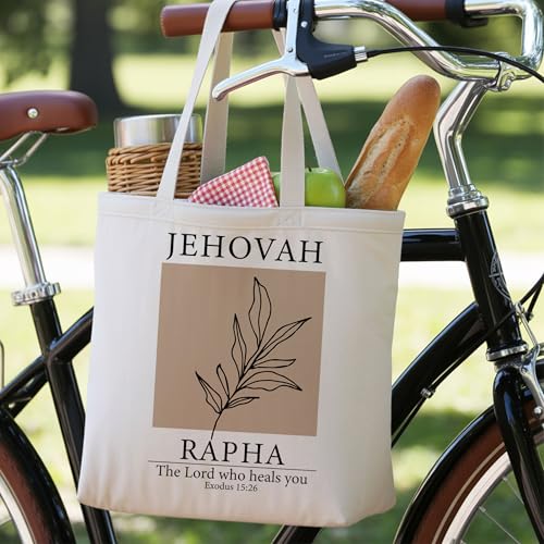 Bible Bags for Women, Christian Tote Bag, Gifts for Christian Women - color: Brown
