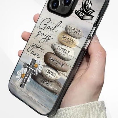 God Cross Wood Grain Phone Case Compatible with iPhone 15 Pro Case - color: Pattern 3, size: for iPhone 15 Pro