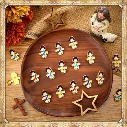 Yinkin Jesus Lapel Pin Bulk Enamel Religious Party - color: Colorful