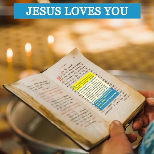 200 Pcs Gospel Tracts Salvation Cards KJV,Jesus Loves You - style: Jesus Loves You