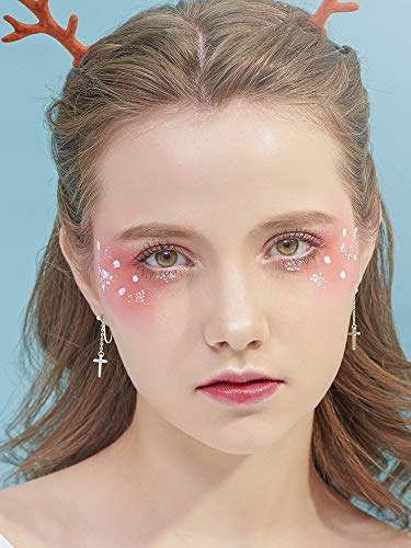 Cross Dangle Drop Earrings 925 Sterling Silver Chain Dropping for Women Girls Punk Ball Studs Hypoallergenic Jewelry - style: Silver