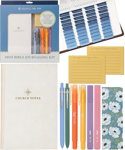 Mr. Pen Selah Mini Bible Journaling Kit – Church Notes Journal