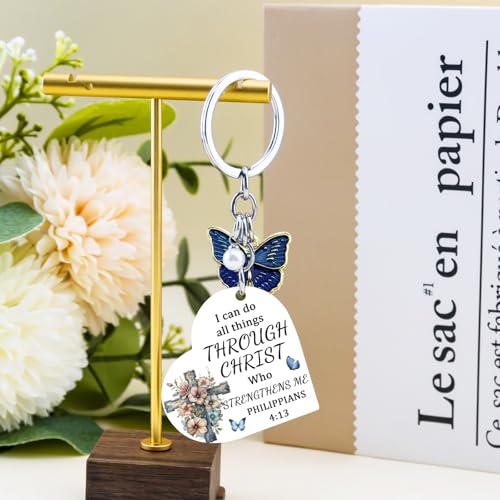 Christian Gifts for Women Inspirational Religious Keychain for Teen Girls