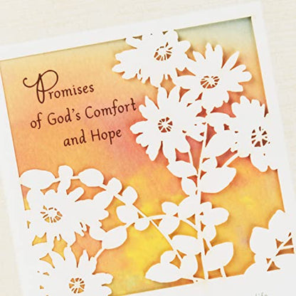 Hallmark DaySpring Religious Sympathy Card (Gods Comfort and Hope)