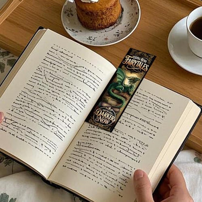 100PCS Dark Academia Bookmarks Bulk, Gothic Witchy Horror Book Marks for Reading, Paper Book Marker Clips for Women Men Halloween Christmas Book Club Gifts School Office Supplies - style: Dark Academia