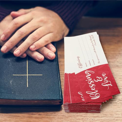 200 Pcs Church Offering Envelopes Tithe and Offering for Donations